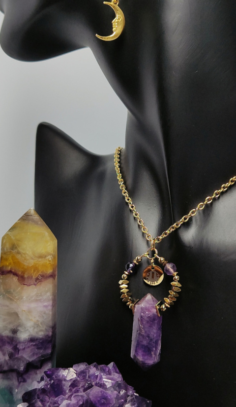 Amulet - Ametyst Amulet - Ametyst