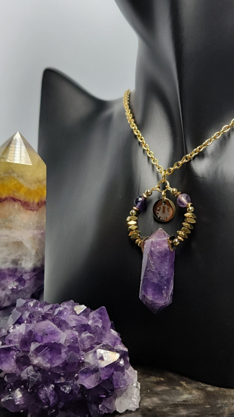 Amulet - Ametyst Amulet - Ametyst