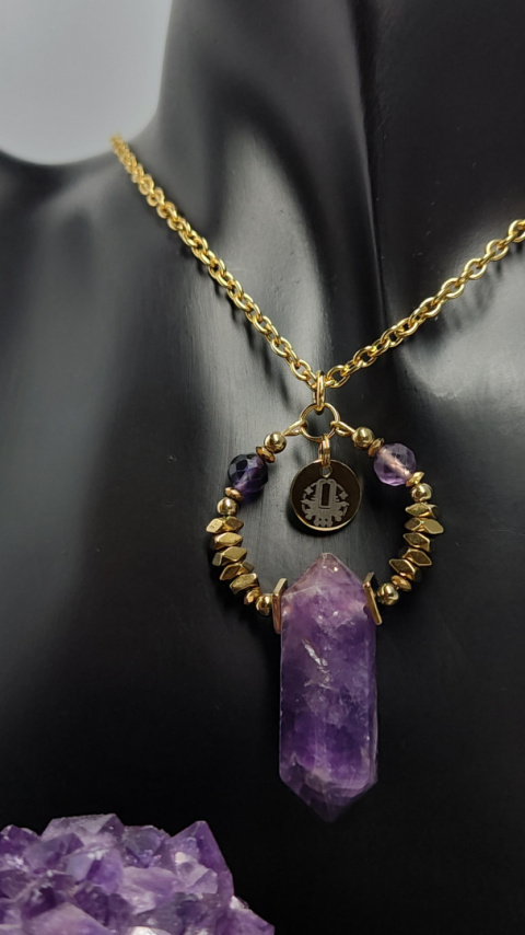 Amulet - Ametyst Amulet - Ametyst