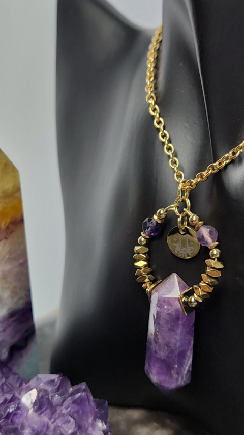 Amulet - Ametyst Amulet - Ametyst