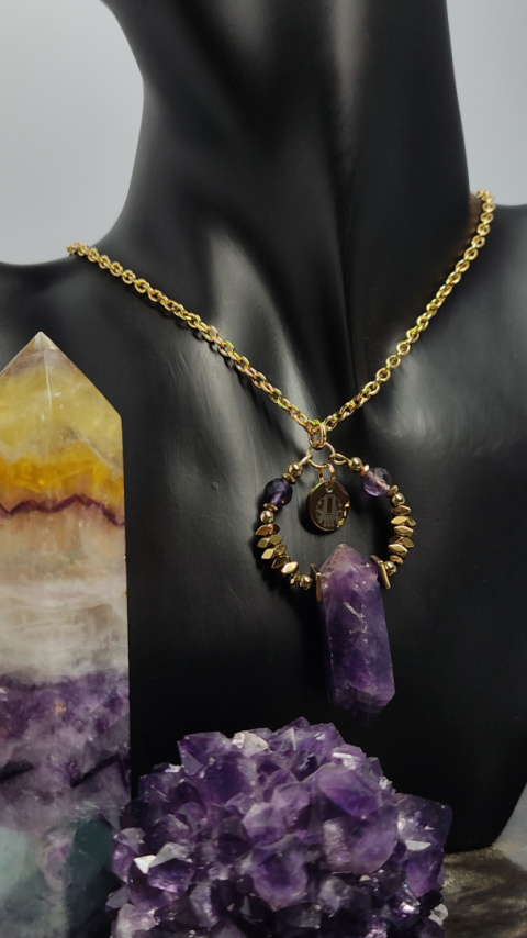 Amulet - Ametyst Amulet - Ametyst