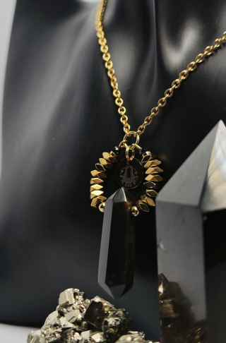 Amulet - Czarny Obsydian
