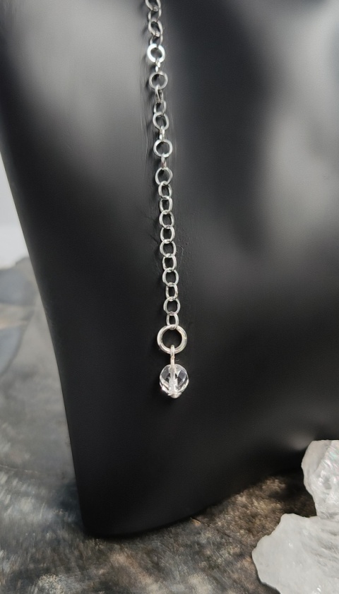 Amulet z TANZANITU srebro 925